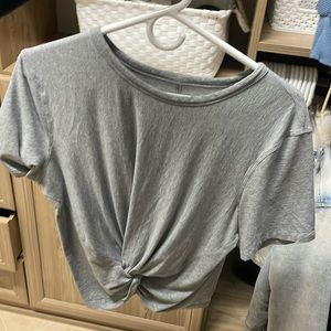 Lululemon Athletica Gray Short Sleeve Tee